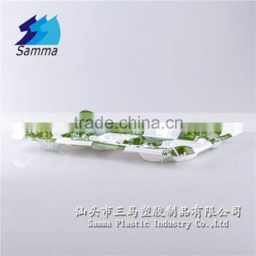 KW-0007FG-GN BOPS Sushi Tray With Transparent Lid photo-2