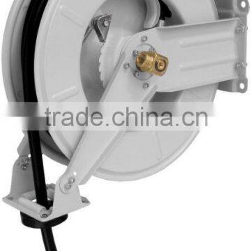 spring drive retractable oil hose reel