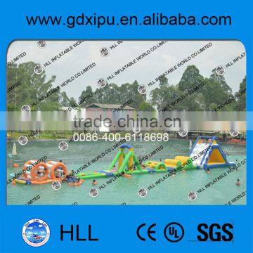 inflatable water game/giant size inflatable aqua water park/inflatable water obstacle