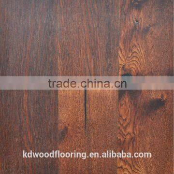 Rustic Grade Dark Color American Oak Engineered Wood Flooring