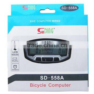 Consumer Electronics Cycle Speed Meter Bicycle Computer Back Light Model 558A photo-5