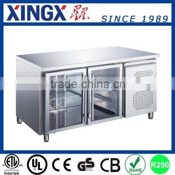 Double Glass door Snack Counter refrigerator_GX-SNACK2100TNG