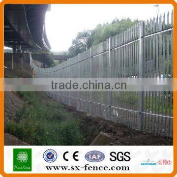 Best Price W Section Powder Coated Steel Galvanized Palisade Fence photo-2