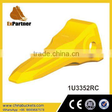 Excavator spare parts,bucket teeth point,1U3352RC,1U3352SK rock bucket teeth