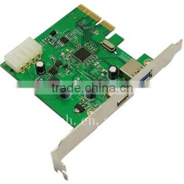 OEM design USB3.1 2 Ports PCI-e mini pci-e 3g card