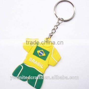 Rotating football keychain china manufacturer