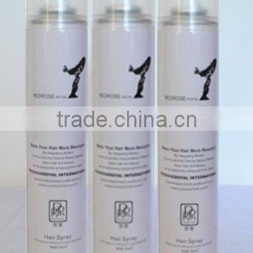 Private label strong hold dynamic & nourishment hair spray