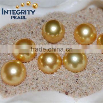 11-12mm dark golden south sea pearls