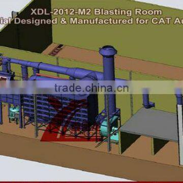 XDL-JB2012-M2 Blasting Room Australia Project