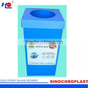 no rust and chemical resistance plastic fluted PP moistureproof carton