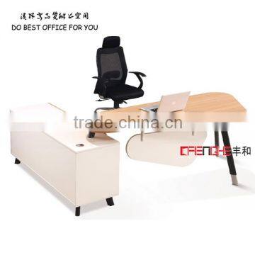 Latest design office furniture wood panel modern executive office table