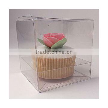 High quality clear pvc cake boxes wholesale with printing