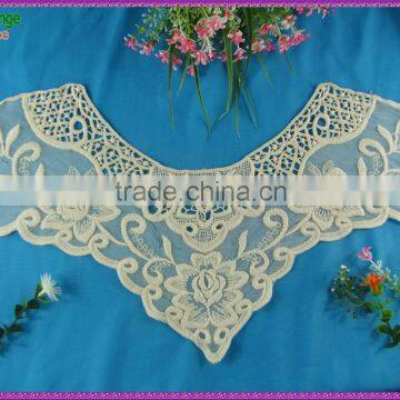 ali baba Dresses guipure lace Textile Embroidered collar water soluble lace for garment