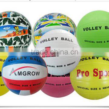 Cheap Promotional Items 40% Natural Rubber Volleyball