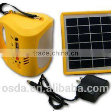 new design ODA203/R mini camping equipment solar lantern