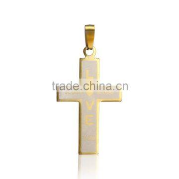 cross JESUS Stainless Steel pendant necklaces