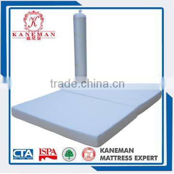 comfortable wholesale bamboo fabric Two folding memory foam mattress