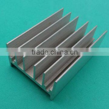 2014 high quality anodized aluminum extruded heat sink