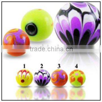 Colorful Hand Painted UV Balls