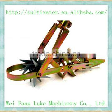 Long handle manual plowing tool for garden weeding