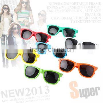 Custom cheap sunglasses plastic promotion sun glasses with acrylic lens