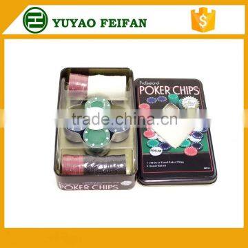 easy take plastic poker chip funny game 100pcs plastic poker chip