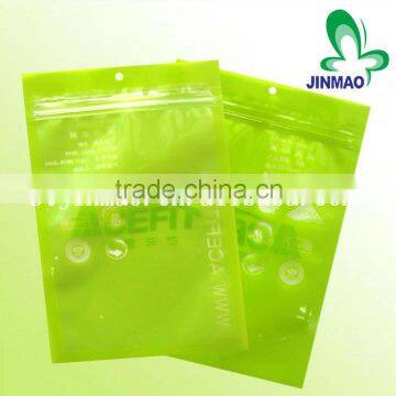 BOPP Plastic poly bag Header Bags