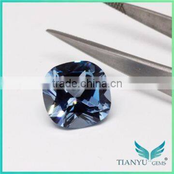 Wholesale Gem Processing Heat Resistant Aquamarine Blue Nano Spinel For Micro Pave Jewelry photo-6