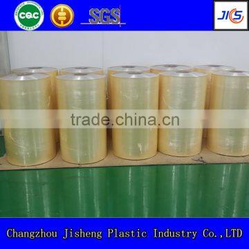6000m Length Soft Transparent Blow Pvc Food Grade Stretch Wrap Film