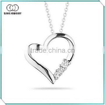 Classic 925 silver mother's heart pendant