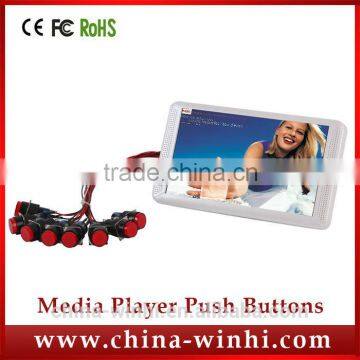 7 inch fashion in store tv tft push button lcd screens digital advertising player Hot Products Speedy Delivery
