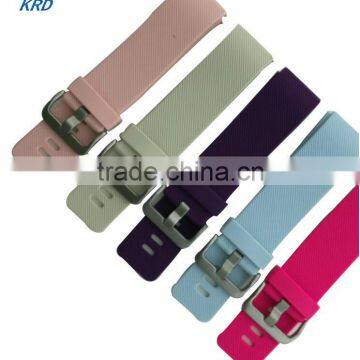 12 Colors Soft Silicone Watch Band Rubber Watch Strap Band For Fitbit Blaze Smart Watch photo-4