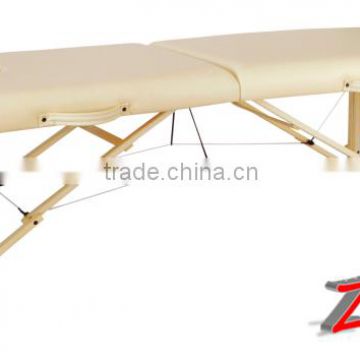 Solid wood feet wooden protable massage bed with lower price