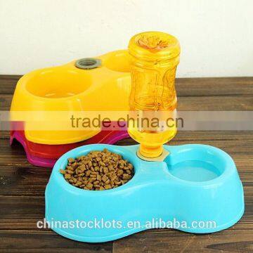 plastic pet bowl, pet products with water bottle