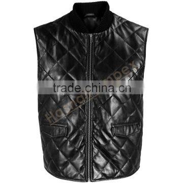 Women's Leather Vest