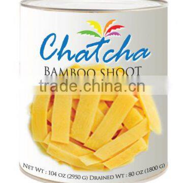 Bamboo shoot in water slice