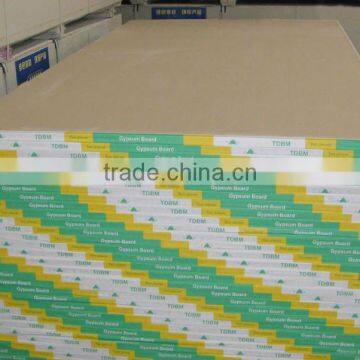 paper faced gypsum board/ plasterboard