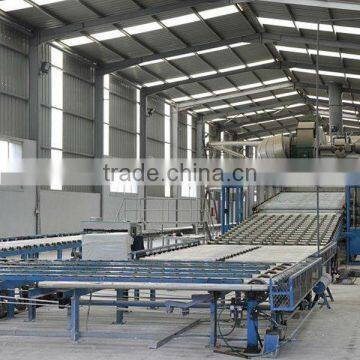 Gypsum board production line manufacturer