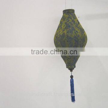 Beautiful silk lantern Vietnam style for special event decoration