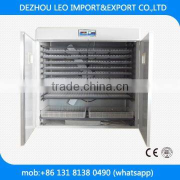 CE Approved automatic egg incubator for 4000 eggs chicken eggs hatcher incubator