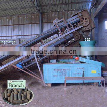 600~1500kg/h Automatic Wood Pellet Machine Large Particles diameter 33mm factory-outlet HOT sale