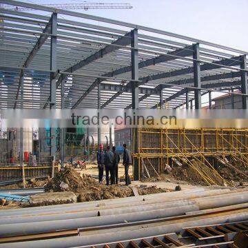 Light Steel Prefabricated Galvanized Sheet Metal Workshop