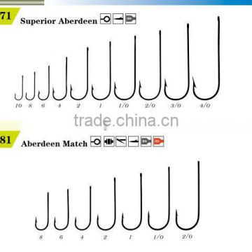 Aberdeen match high quality fishing hooks wholesale