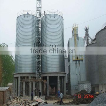 Stainless steel cement silo