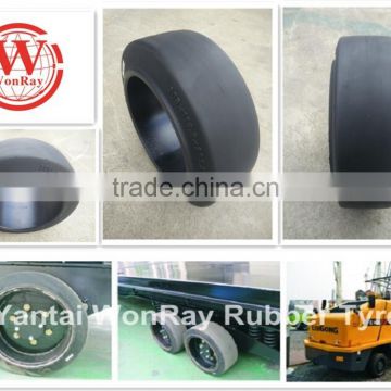 China Good Quality 12x4 1/2 x8 Press-on Solid Tyre 12x4 1/2 x8 for Hyster E60 trailers