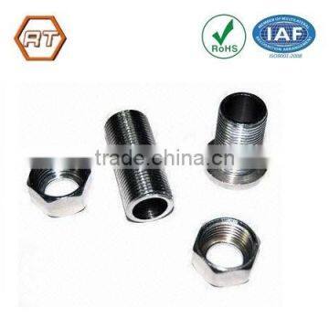 Customized precision aluminum thread hollow screw