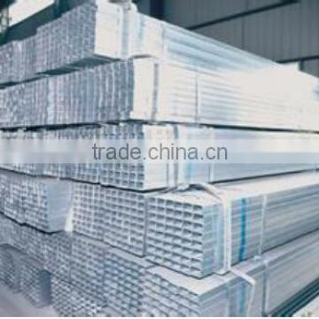 Hot-dipped galvanized Steel tube Square and rectangular structural pipe