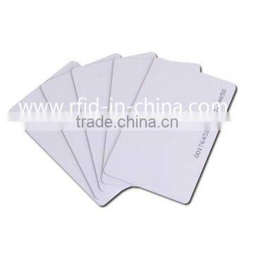 Contactless RFID Card Printer Printable Plastic White Card