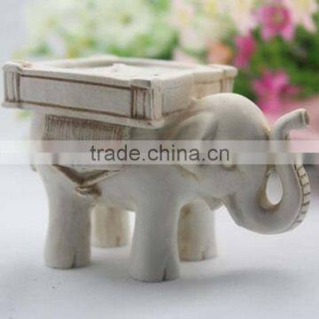 Popular Resin Elephant and Bird Tea Light Candle Holder as Wedding Party Gifts photo-6