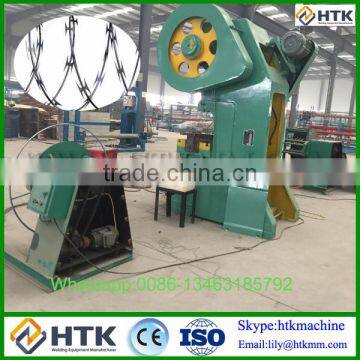 Easy to Operate High Efficient Galvanized Razor Barbed Wire Machine photo-4